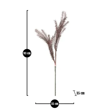 BULRUSH ROSSO 35x93 cm MIN 18